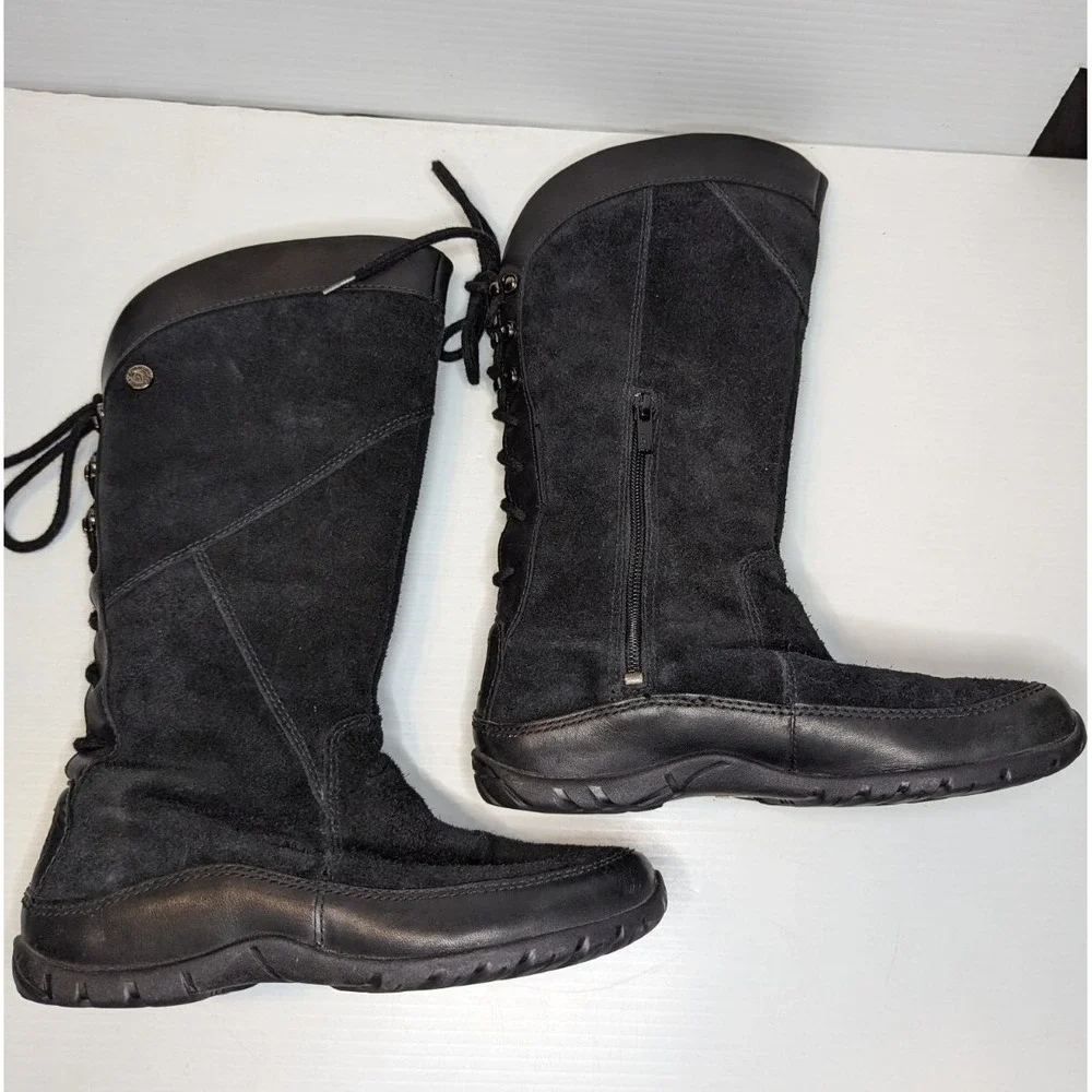 The North Face Black‎ Primaloft Suede Boots Women's Size 6